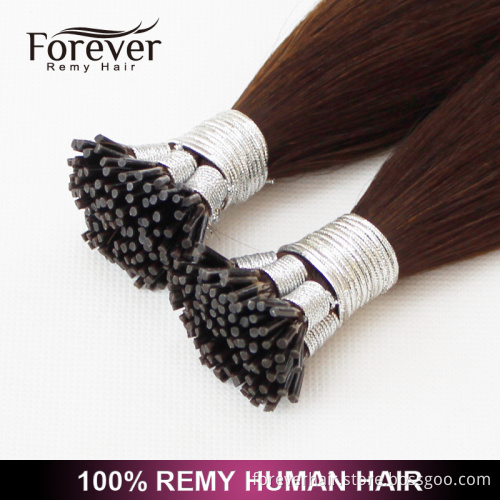 Forever high quality Full cutical cheap 100 Brazilian remy human ombre 26 inch i-tip hair extensions